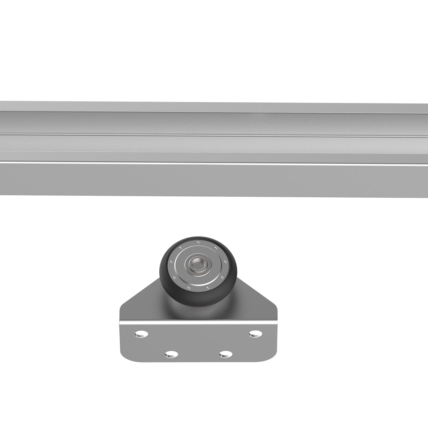 Premium Sliding Barn Door Hardware Kit - Elegant Space-Saving Track System