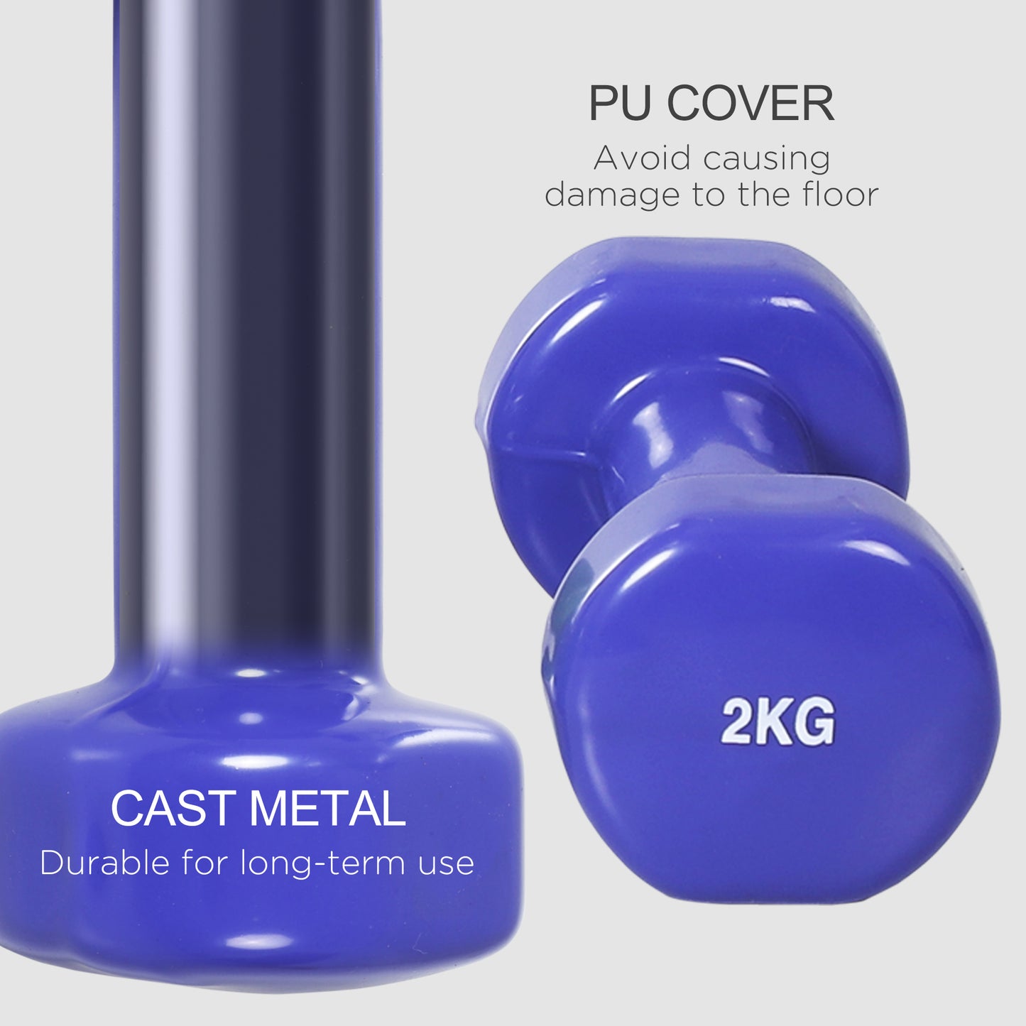 Vibrant 10kg Dumbbell Set: Brighten Your Home Workouts with Style!