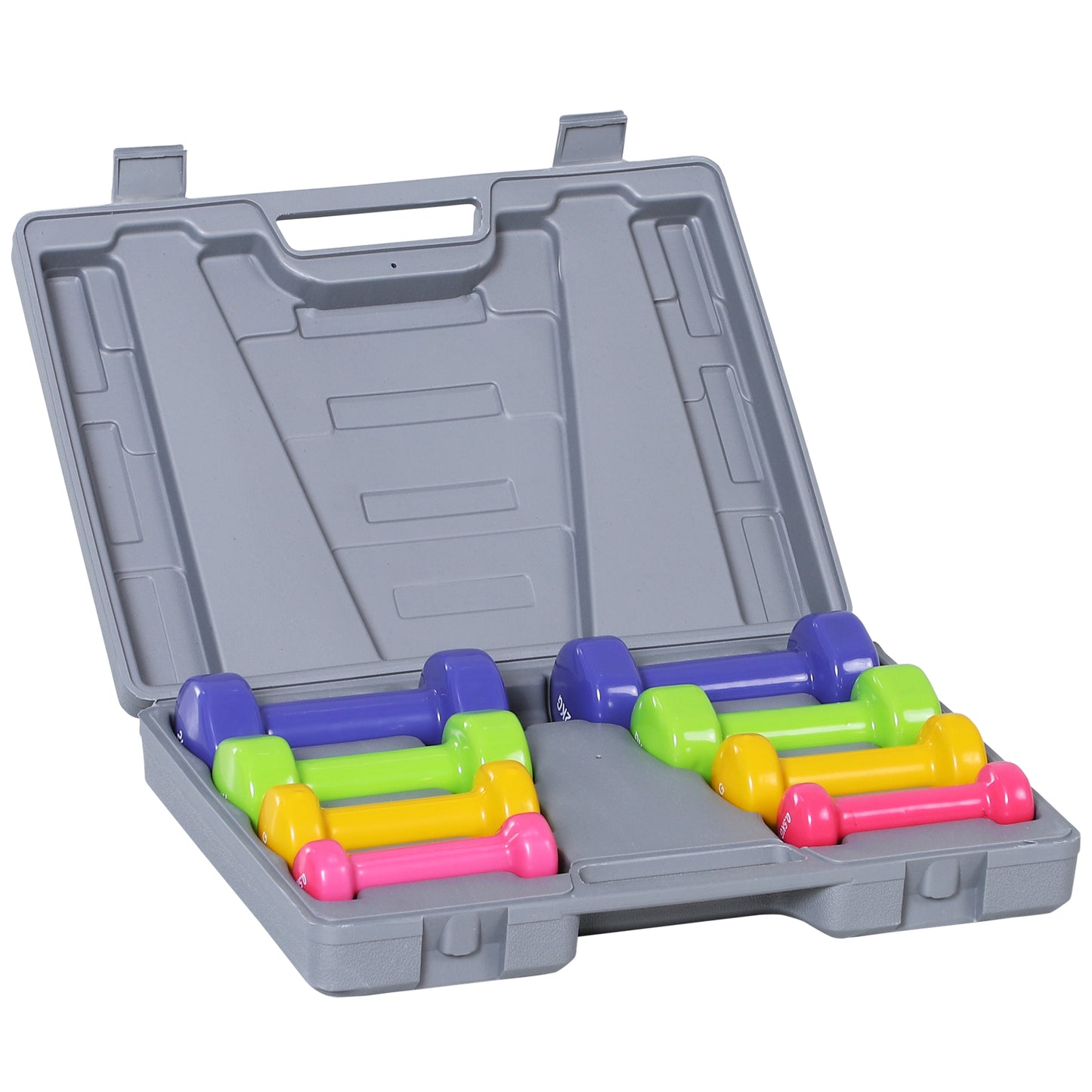 Vibrant 10kg Dumbbell Set: Brighten Your Home Workouts with Style!