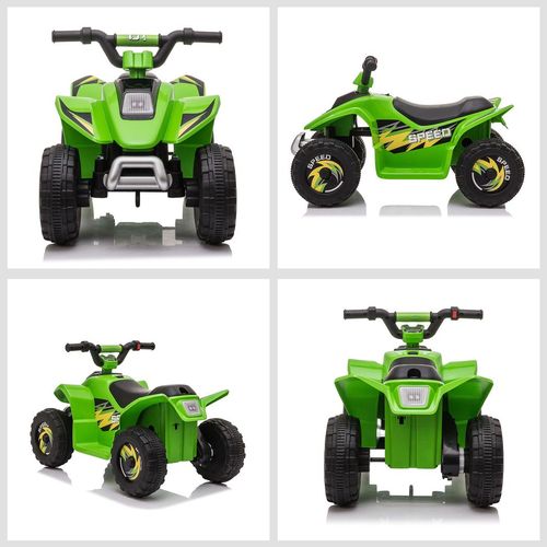 6V Electric Ride-On Car for Toddlers - Big Wheels Adventure in Green!
