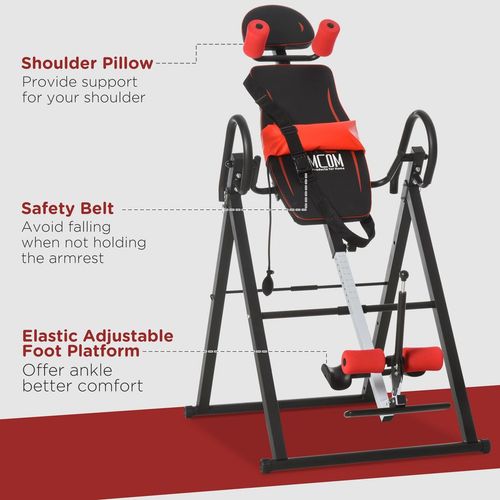 Ultimate Inversion Table with Safety Belt - Relieve Muscle Pain & Align Spine!