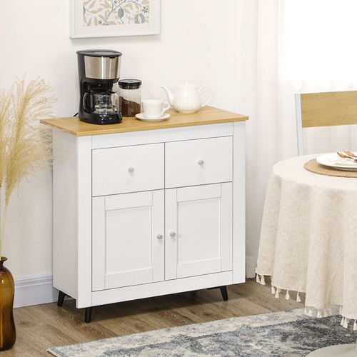 Elegant Freestanding Sideboard Storage Cabinet with Soft-Close Drawers