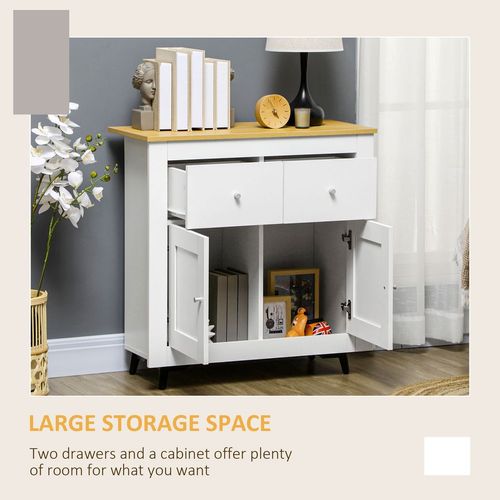 Elegant Freestanding Sideboard Storage Cabinet with Soft-Close Drawers