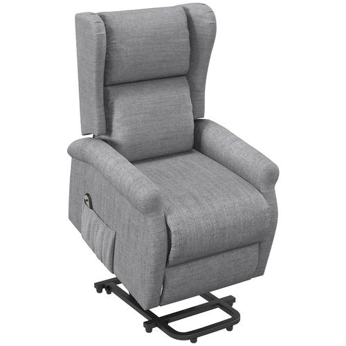 Elevate Comfort: HOMCOM Power Lift Recliner Chair for Elderly - Grey