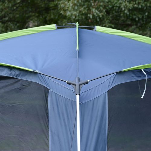 Outsunny 8-Person Camping Tent - Versatile Sun Shelter for Outdoor Adventures