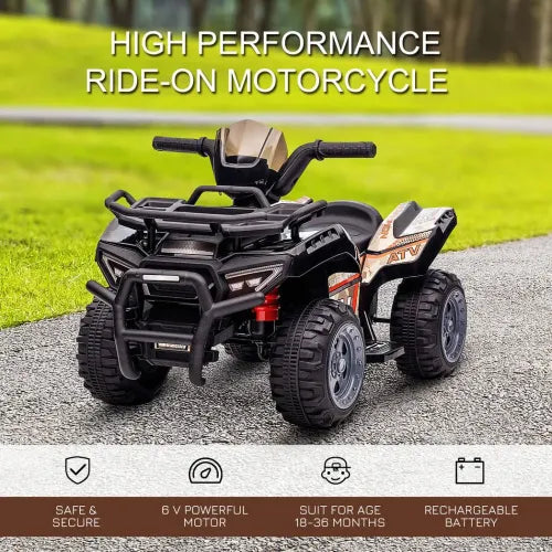 Ultimate Kids Ride-On ATV Car with Music - Safe Fun for 18-36 Months!