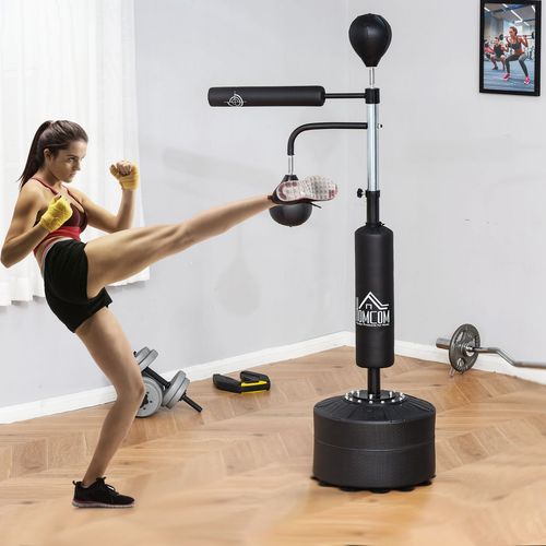 Ultimate 3-in-1 Speedball Punching Bag & Stand for Total Body Workout