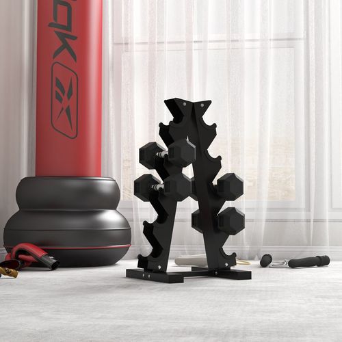 Durable Hexagonal Dumbbells Set - Perfect for Home & Gym Workouts, 2x4kg
