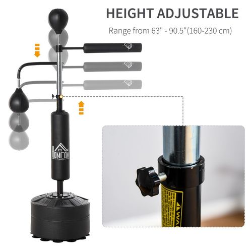 Ultimate 3-in-1 Speedball Punching Bag & Stand for Total Body Workout
