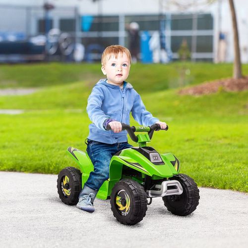 6V Electric Ride-On Car for Toddlers - Big Wheels Adventure in Green!