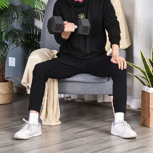 12.5KG Hex Dumbbell - Portable Hand Weights for Ultimate Home Workouts