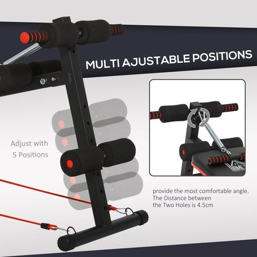 Ultimate Foldable Sit-Up Bench for Core Strength - Home Gym Essential