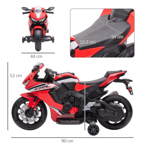 Honda 6V Kids Electric Motorbike: Adventure Awaits for Ages 3-5, Red