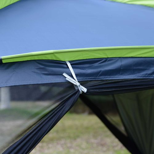 Outsunny 8-Person Camping Tent - Versatile Sun Shelter for Outdoor Adventures