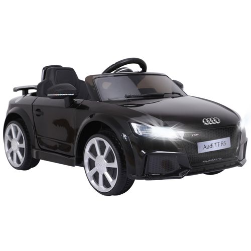 Licensed Audi TT 12V Ride-On Car with Remote, MP3 & Headlight - Black