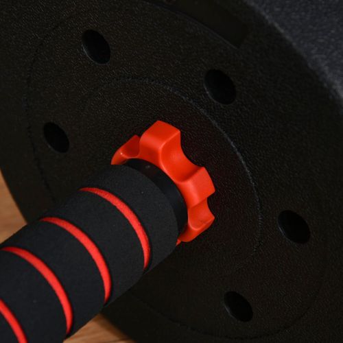 25kg 2-in-1 Adjustable Barbell & Dumbbell Set for Ultimate Home Fitness
