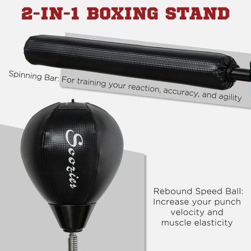 SPORTNOW Reflex Speed Bag System - Elevate Your Boxing Skills Instantly!