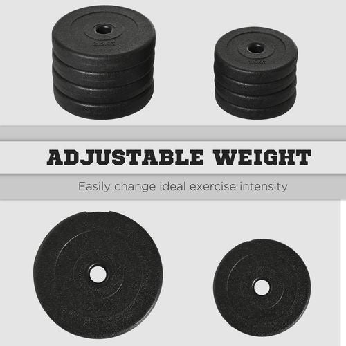 Versatile 20KG Adjustable Dumbbell Set for Ultimate Home Fitness Training