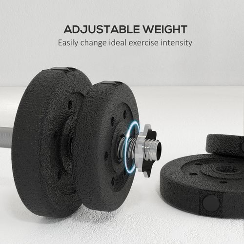 Adjustable 30KG Dumbbell Set – Versatile Weight Training for Home Fitness!