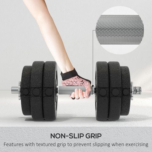 Adjustable 30KG Dumbbell Set – Versatile Weight Training for Home Fitness!