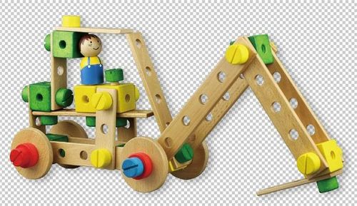 92-Piece Wooden Construction Kit: Ignite Creativity and Engineering Skills!