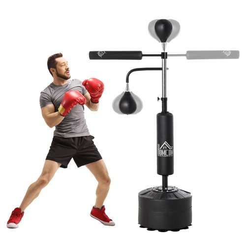 Ultimate 3-in-1 Speedball Punching Bag & Stand for Total Body Workout