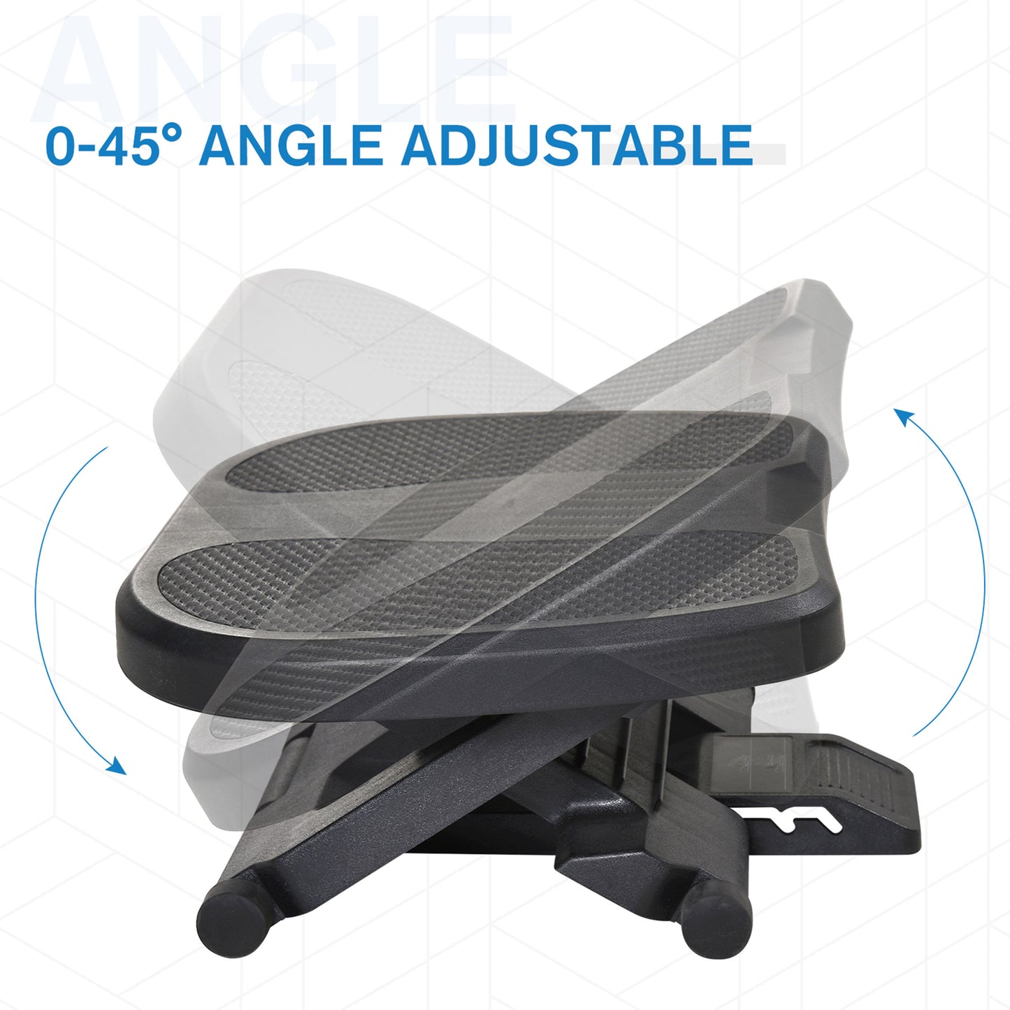 Ergonomic Adjustable Under-Desk Footrest: Elevate Comfort & Posture!