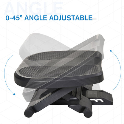 Ergonomic Adjustable Under-Desk Footrest: Elevate Comfort & Posture!