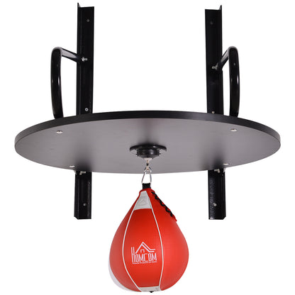 Ultimate Wall-Mounted Speed Bag Platform for Home Boxing Training - HOMCOM
