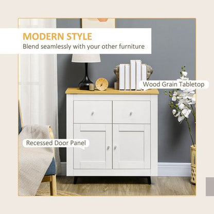 Elegant Freestanding Sideboard Storage Cabinet with Soft-Close Drawers
