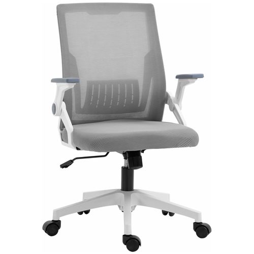 Vinsetto Ergonomic Mesh Office Chair with Lumbar Support & Flip-Up Armrests