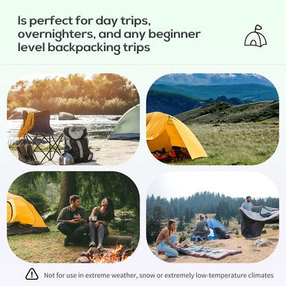 Ultimate 6-Person Family Camping Tent - Durable, Spacious & Weather-Resistant!