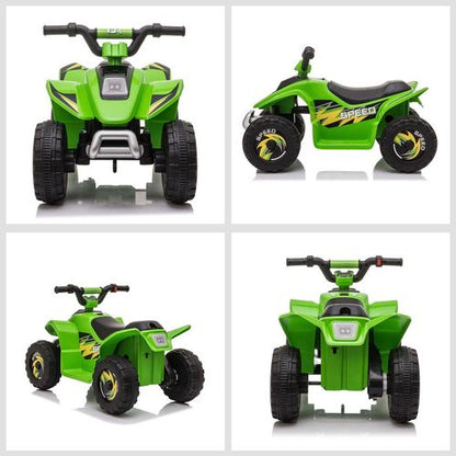6V Electric Ride-On Car for Toddlers - Big Wheels Adventure in Green!