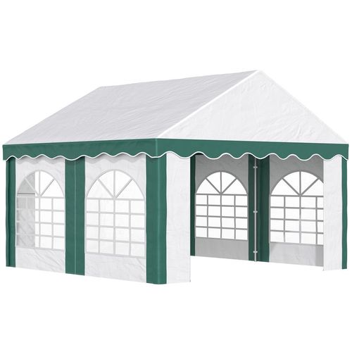 Premium 4x4m Party Tent Gazebo with Double Doors - Ideal for All Events!