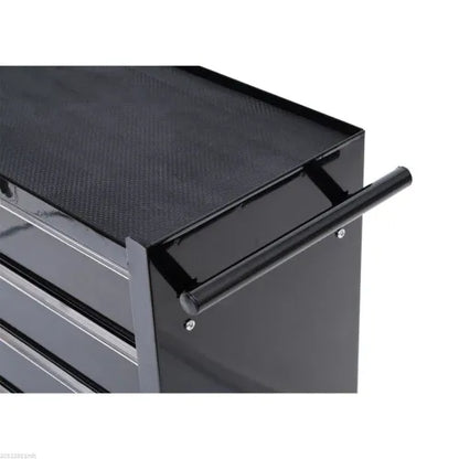Ultimate Lockable Steel Tool Storage Cabinet with Wheels - 5 Spacious Drawers