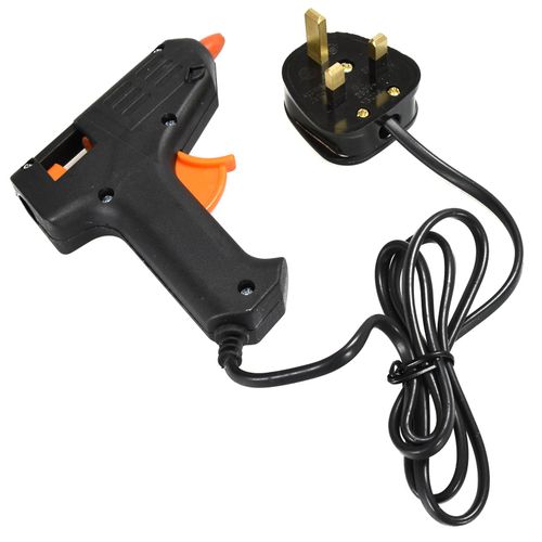 QuickBond Mini Glue Gun: Fast Heating, Versatile 10W Power for Easy Repairs