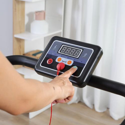 Space-Saving 1.25HP Folding Electric Treadmill - Home Fitness Revolution!