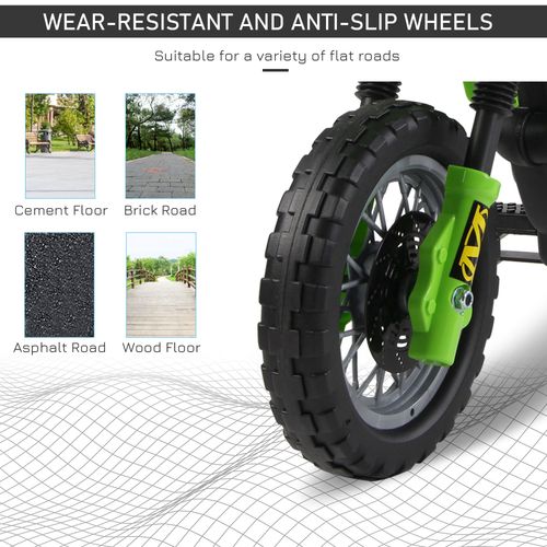 Adventure Rider 6V Kids Electric Moto for Ages 3-6 - Green Fun Awaits!