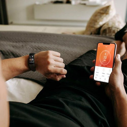 Gymcline Vesper Fitness Tracker: All-in-One Health Monitor in Navy