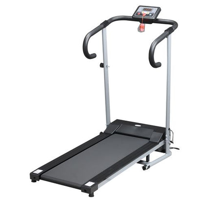 Space-Saving 1.25HP Folding Electric Treadmill - Home Fitness Revolution!