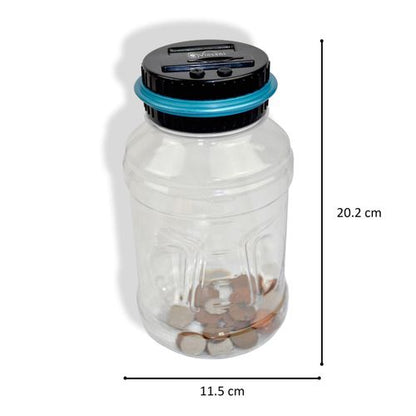 Smart Coin Counter: Digital Money Jar for Effortless Savings & Fun!