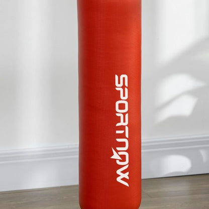 SportNow Freestanding Punching Bag with Reflex Bar & Adjustable Speed Balls