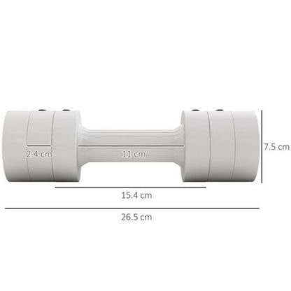 Versatile Adjustable Dumbbells: Compact 2.5kg Pair for Ultimate Fitness!