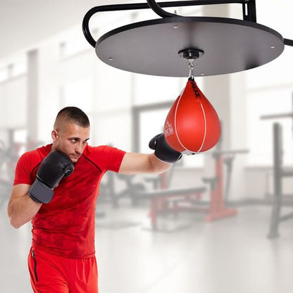 Ultimate Wall-Mounted Speed Bag Platform for Home Boxing Training - HOMCOM