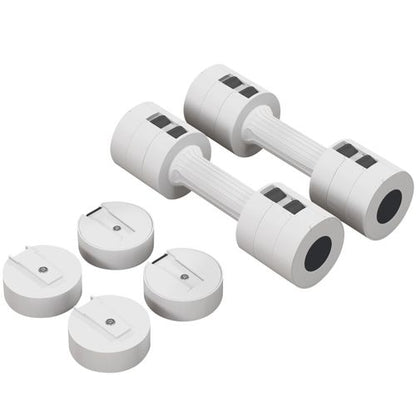 Versatile Adjustable Dumbbells: Compact 2.5kg Pair for Ultimate Fitness!