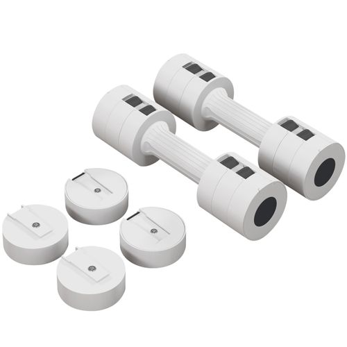 Versatile Adjustable Dumbbells: Compact 2.5kg Pair for Ultimate Fitness!