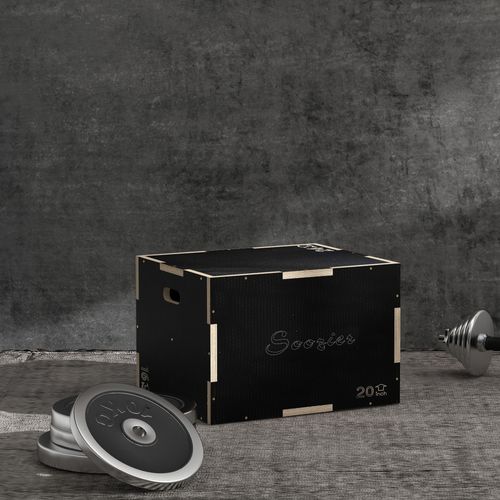 SPORTNOW Versatile Plyometric Jump Box: Build Strength at Home or Gym