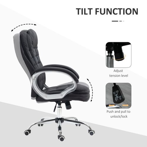 Ergonomic Executive Office Chair - 360° Swivel, Adjustable Height, Premium Comfort
