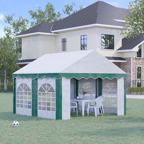 Premium 4x4m Party Tent Gazebo with Double Doors - Ideal for All Events!