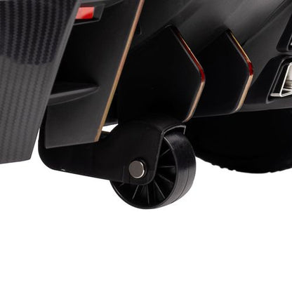 Lamborghini Veneno Kids Electric Ride-On Car with Remote - Black Edition
